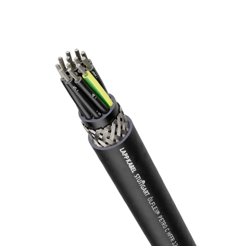 Lapp Kabel&Leitung - Energiekabel >= 1 kV, für ortsveränderlichen Einsatz ÖLFLEX PETRO C HFFR 0023239/1000 12G1,5 BK − 1000 Meter