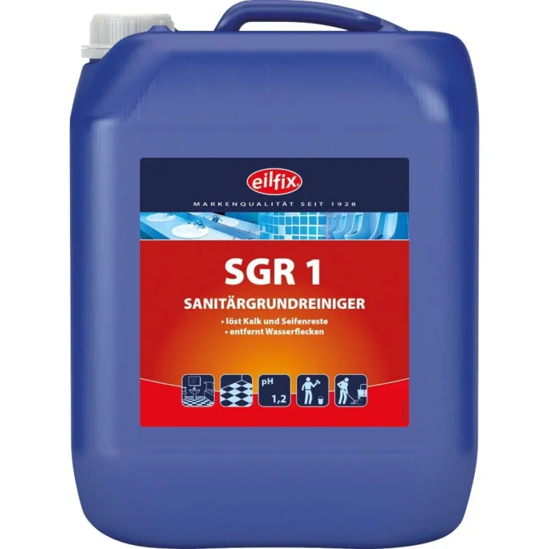 EILFIX SGR 1 Sanitärgrundreiniger 10 Liter Kanister