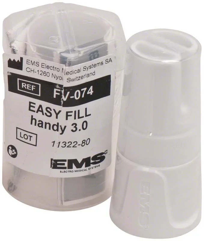 Pulvereinfüller AIRFLOW® Easy Fill für handy 3.0 mit Verpackung.
