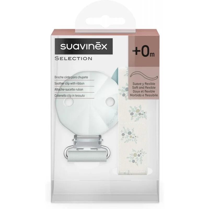 Portaciuccio in tessuto Suavinex Azzurro