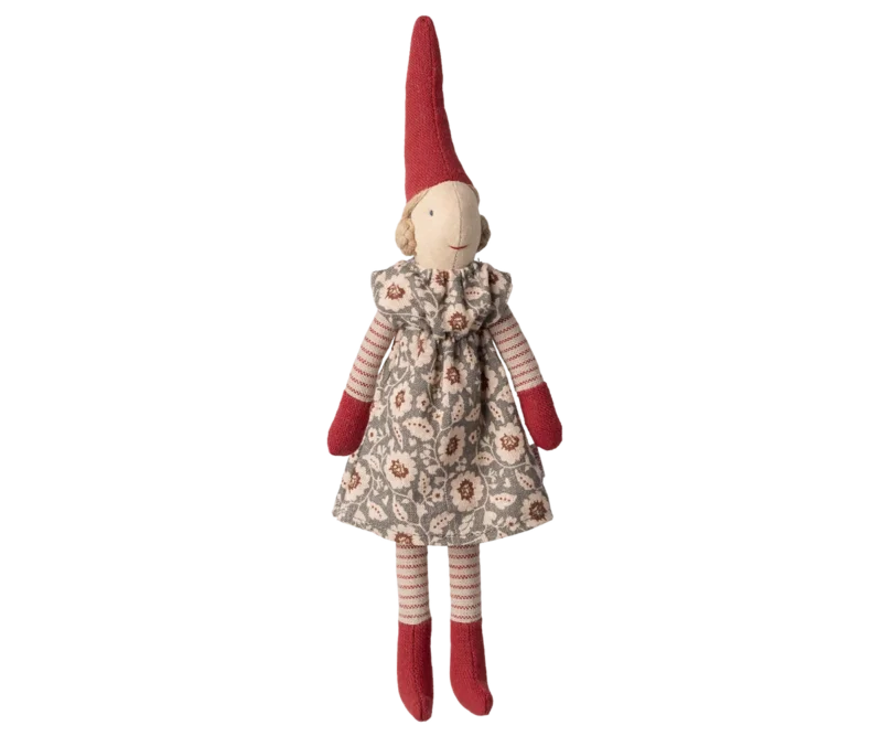 Pixy size 1 Nissepige mit Winter Mint Dress, mit Magnet-Händen und -Füßen von Maileg 2025