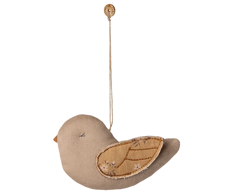 Fabric ornament, Vogel Marmor Latte von Maileg