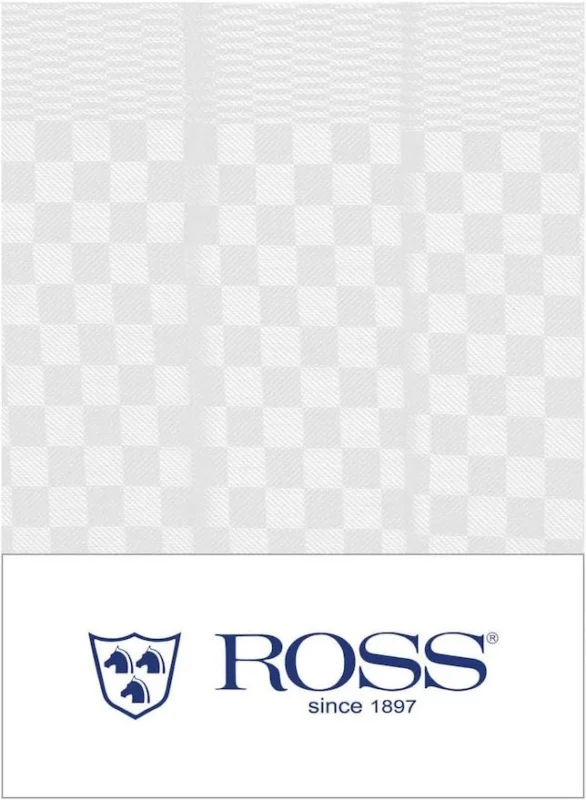 Ross 3er Pack Baumwoll Geschirrtücher 1718 weiss