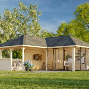 Palmako Bianca 24,9 m2 Set 210 Slide - Pavillon