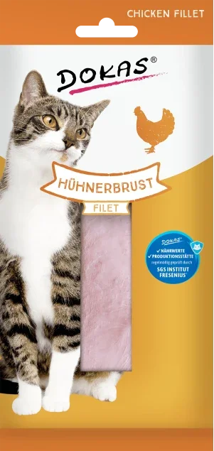 DOKAS Snack Katze Hühnerbrust Filet