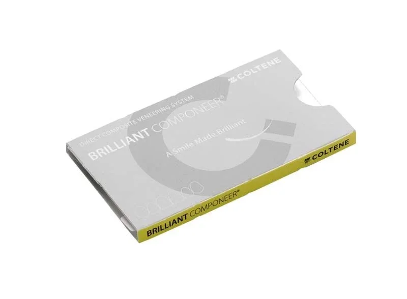 BRILLIANT COMPONEER® Bleach Translucent Größe S Verpackung von COLTENE.
