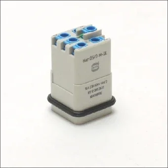 HARTING 09120052633 Kontaktblock fuer rechteckige Steckverbinder 21 mm