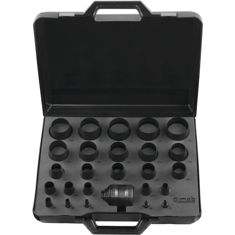 B-Ware Mob Peddinghaus Locheisensatz Set 26tlg Patentlocheisen Edelstahl Blechkasten - 3303808004506