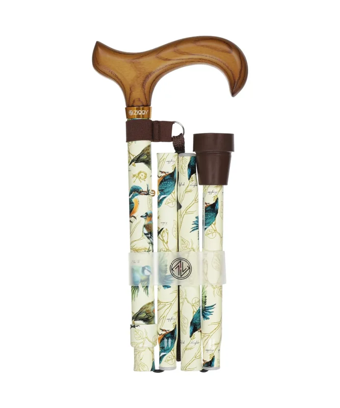 Faltbarer Spazierstock | Gartenvögel