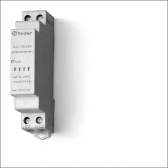 FINDER 78.12.1.230.1200 Gleichstromversorgungseinheit 17.5 mm