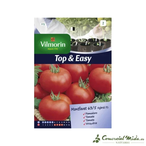 VILMORIN Semillas Tomate Montfavet 63-5 Hibrido F1