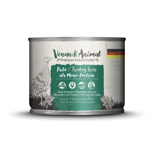 Venandi Animal Pute als Monoprotein