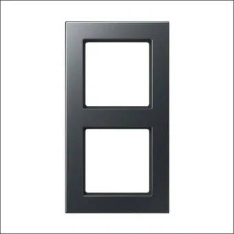 JUNG A5582BFANM Abdeckrahmen Schalterprogramm 10 mm