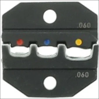 KLEMKO 902820 Presseinsatz fuer Crimpzange Kabelschuh-Verbinder, Aderendhuelse, Schirmanschluss