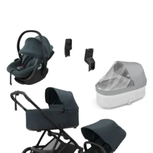 Thule Newborn Travel Bundle 'Charm' Darkest Blue