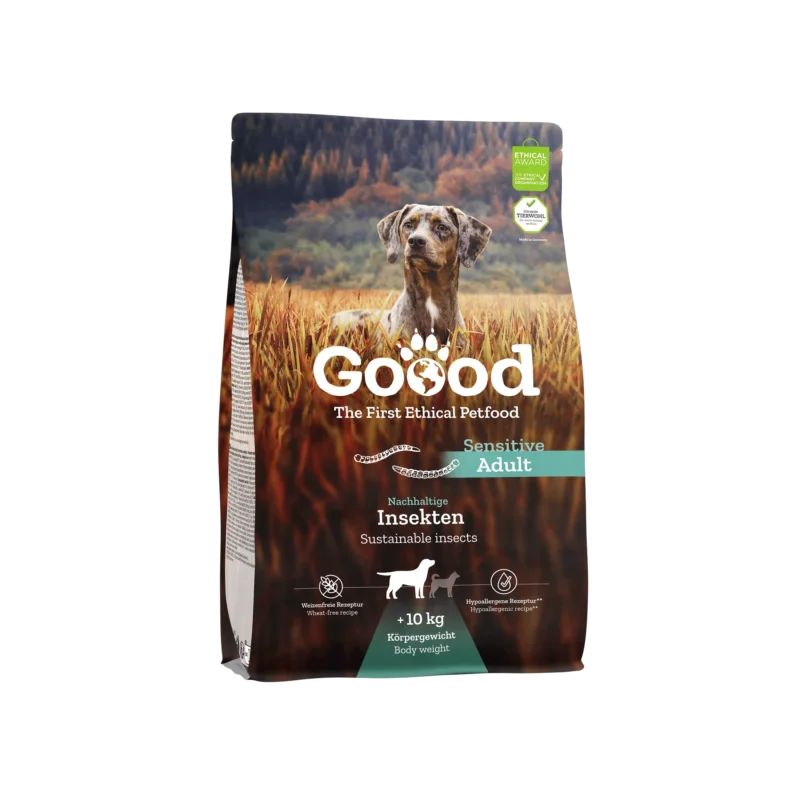 GOOOD Adult Nachhaltige Insekten Trockenfutter zoo-de