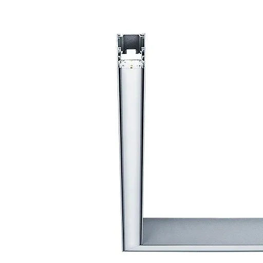 Zumtobel Group - Mechanisches Zubehör/Ersatzteile für Leuchten Eckleuchte LED - Lichtlinie SLOIN slim #42190133 840, silber