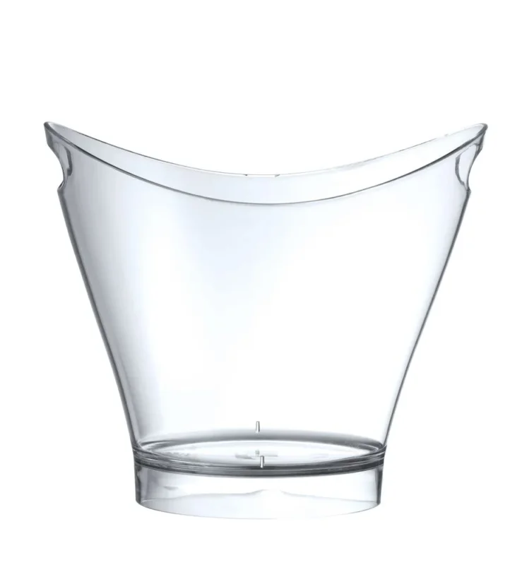 BarUp Wein- und Sektkühler – 6 l – Transparent – 300 × 240 × H 260 mm – Produktansicht