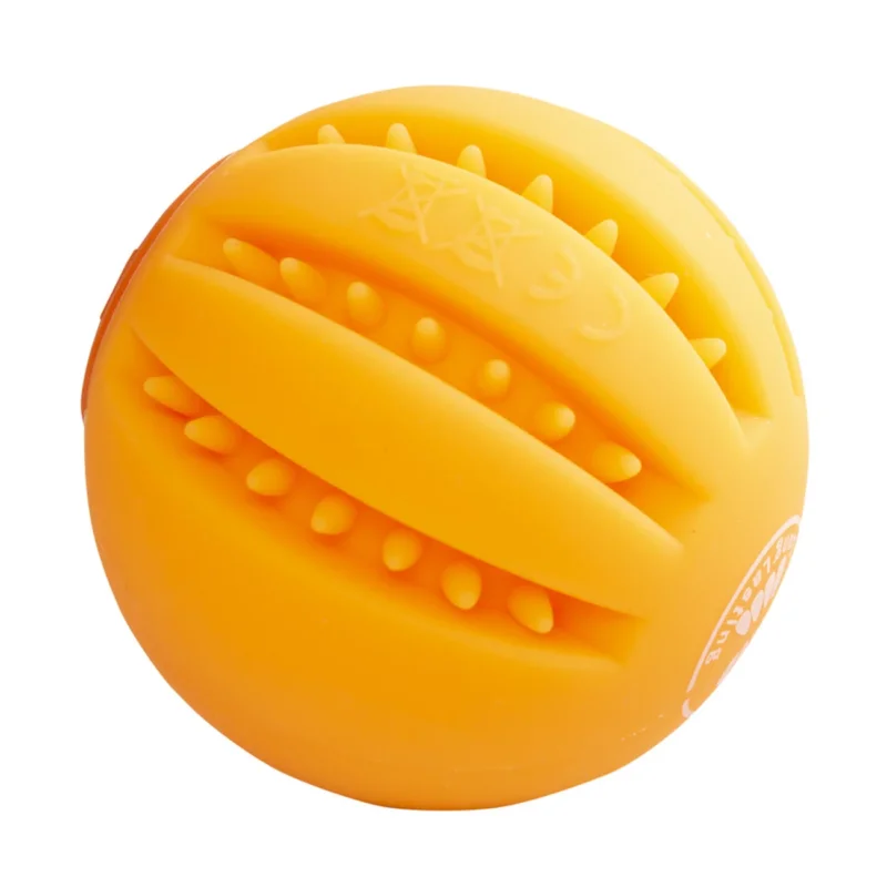 LED Flash Ball: Leuchtendes Hundespielzeug für Spaß im Dunkeln – 6 cm orange