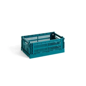 Colour crate S, ocean green von HAY