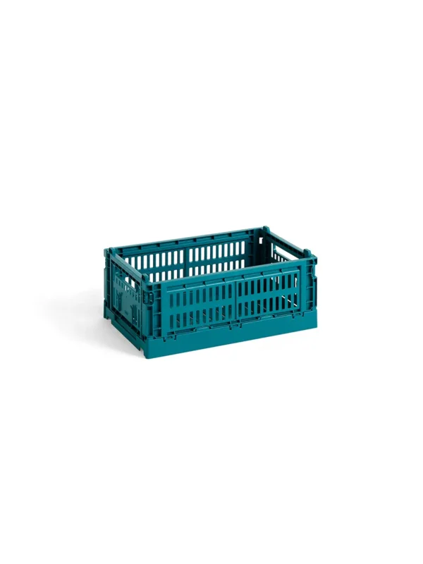 Colour crate S, ocean green von HAY