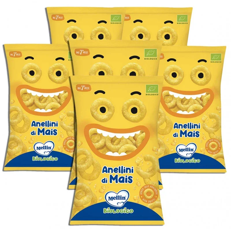 Mellin Corn Rings - 6 Packungen