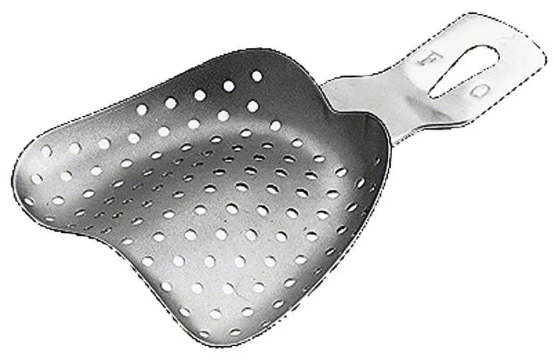 Abformlöffel EHRICKE gelocht für präzise dental Abdrücke.