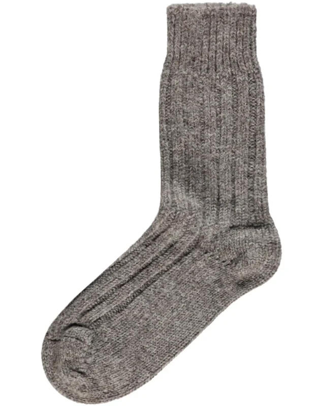 Jacobs Schafsocken für Herren | Braun