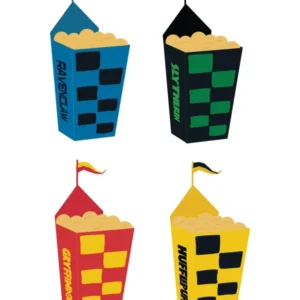8 Quidditch Harry Potter™ Mitgebsel-Boxen