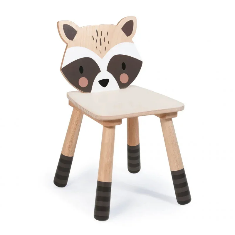 Kinderzimmermöbel Tender Leaf Toys Forest Raccoon Chair