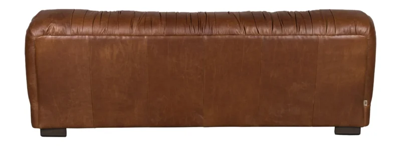 Sofa Douglas 3-Sitzer aus Leder in Chocolate Braun von Dutchbone