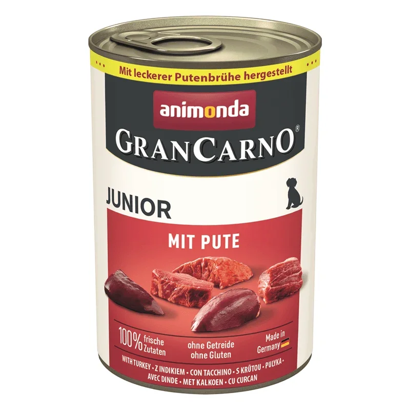 Animonda Dog Dose GranCarno Junior mit Pute, Nassfutter