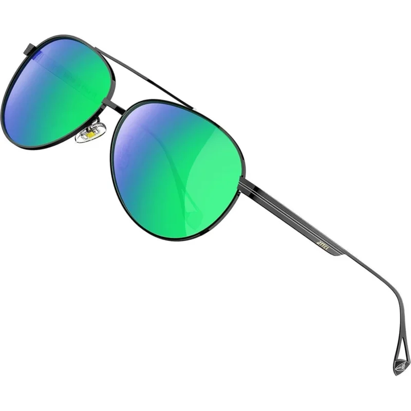 Polarisierte Vintage Pilotenbrille UV400 Schutz Herren