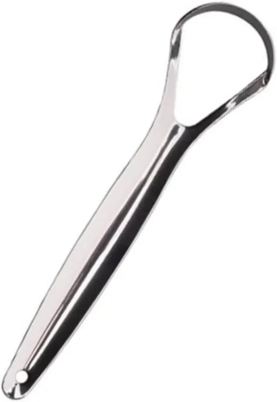 Zungenreiniger Edelstahl Tongue Scraper Mundhygiene