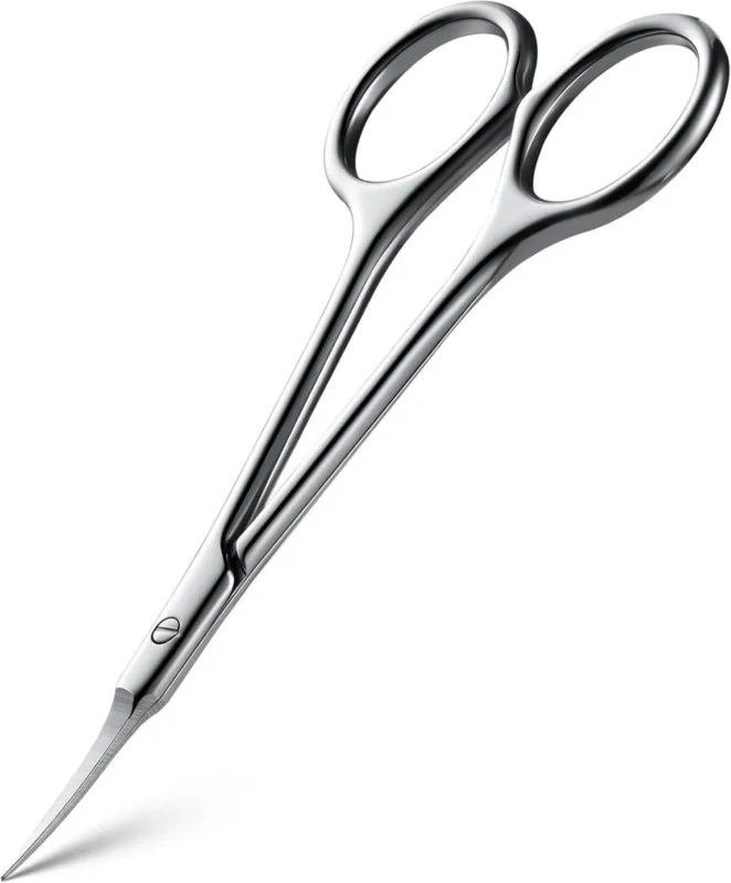 Gebogene Nagelhautschere aus Edelstahl - Hochpräzise Maniküreschere