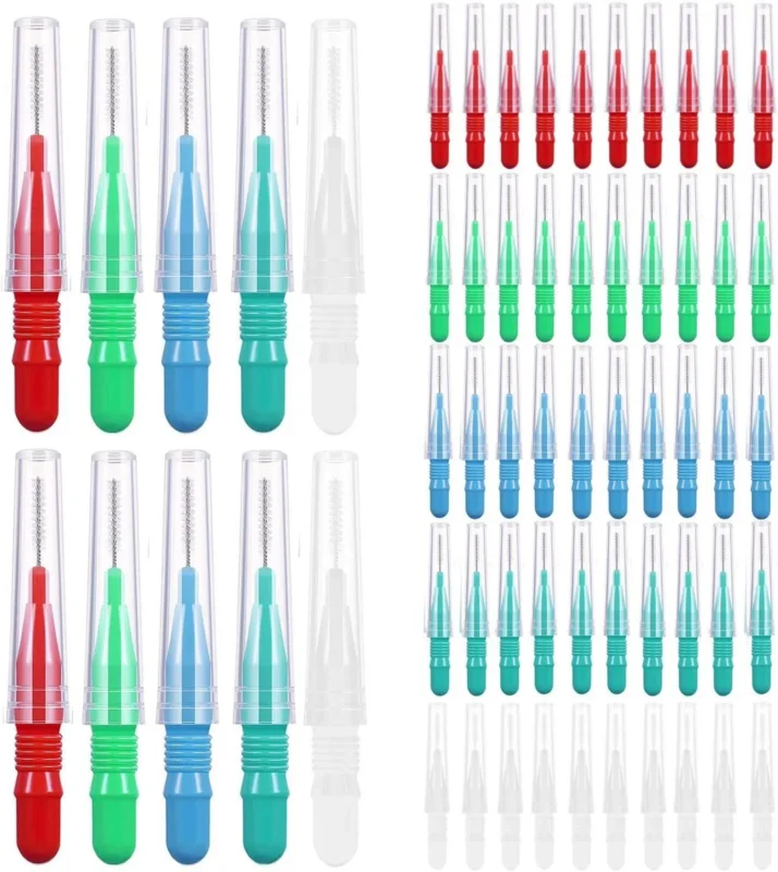 20 Stück Interdentalbürsten Zahnzwischenraumbürsten Zahnreinigung