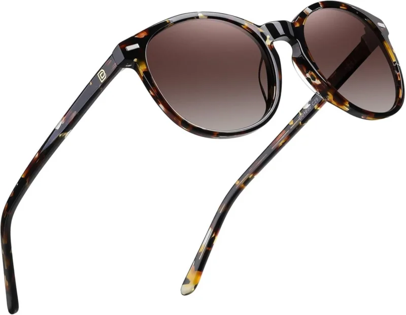 Polarisierte Damen Retro Sonnenbrille UV400 Schutz Leichtgewicht