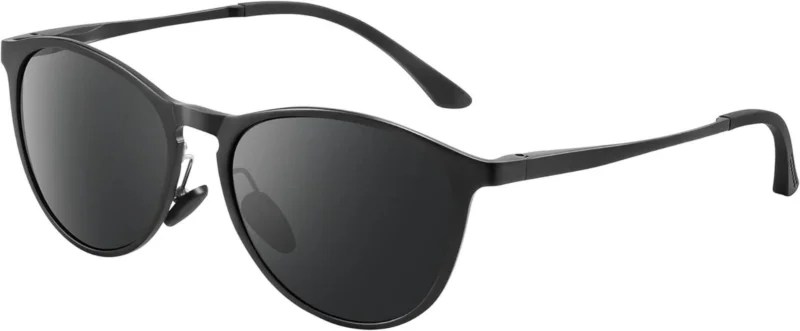 Polarisierte Ultraleichte Runde Sonnenbrille UV400 Retro für Damen