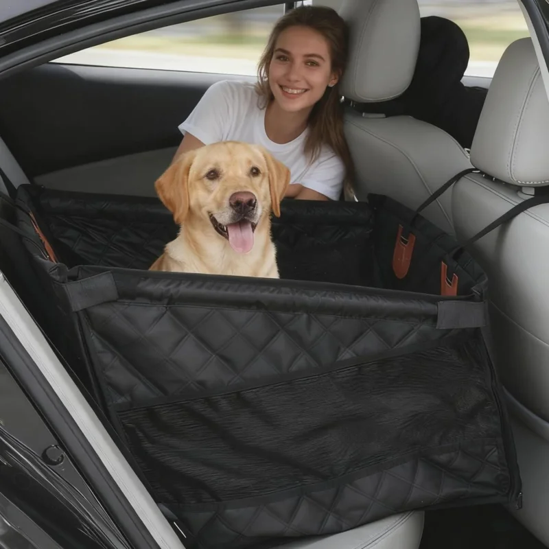 Hunde Autositz wasserdicht & rutschfest – Sicherer Komfort für Reisen