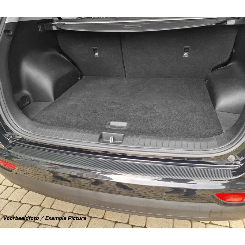 MAX6, Maßgeschneiderter Heckstoßstangenschutz in Carbon-Optik, Passend für Mini Clubman F54 (2015-), Transparent