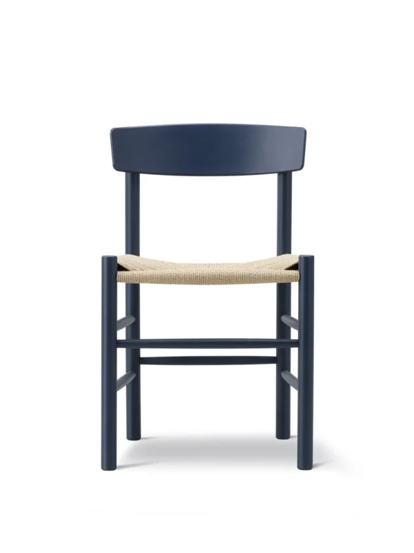 J39 Volksstuhl, indigo blue von Børge Mogensen