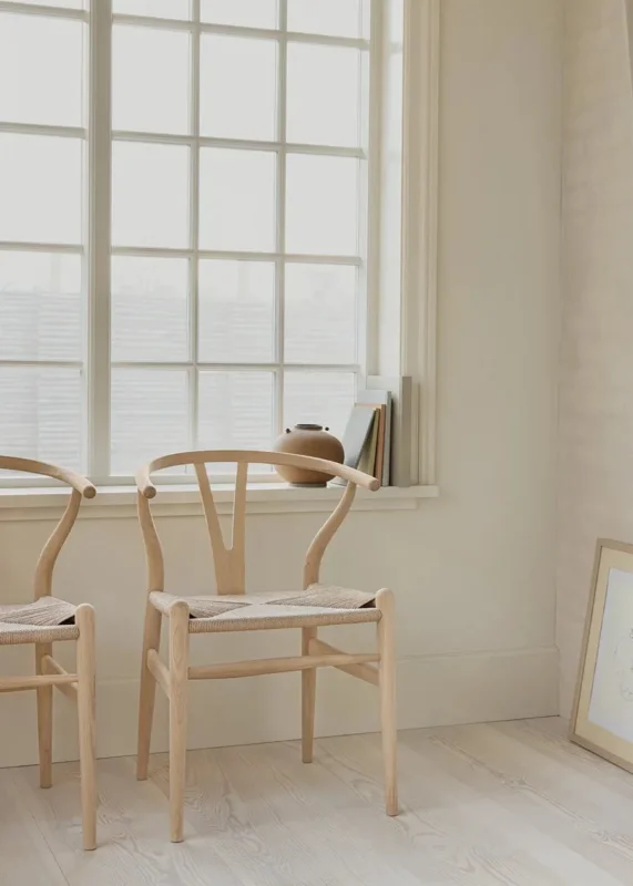 Wishbone Chair CH24, Eiche geseift von Hans J. Wegner – Bild 2