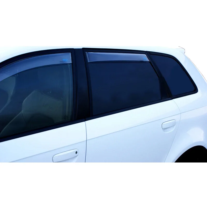 ClimAir, Windabweiser, klar/transparent, 2 Stk. für hintere Türen, passt für Suzuki Swift VI (2023-)