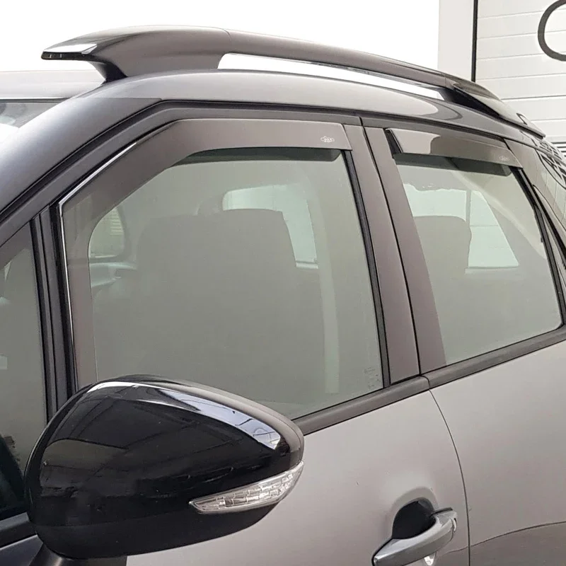DGA, Windabweiser, Rauchfarben, 4 stk., passt für Kia Niro (DE) einschließlich e-Niro (2016-2022)