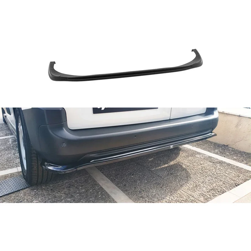 Motordrome, Heckansatz, hinten, ABS, passt zu Citroën Berlingo (2018-2023) & Facelift (2023-), Opel Combo (2018-2023) & Facelift (2023-), Peugeot Partner (2018-2023) & Facelift (2023-) (L1)