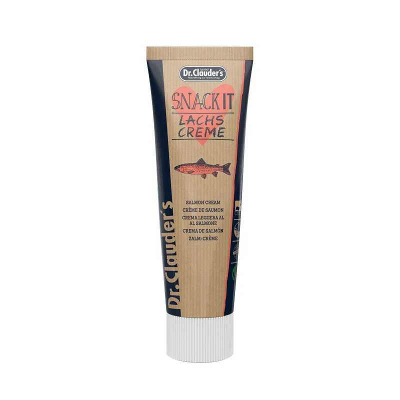 Dr. Clauder's Dog Snack IT Lachs Creme, Snacks