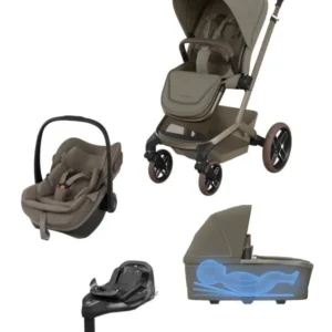 Bundle Fame Oak Truffle + Pebble Slide Pro + Gratis FamilyFix Slide Pro Basisstation