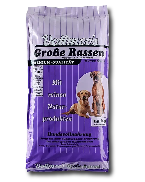 Vollmer's Hundefutter Große Rassen, Trockenfutter