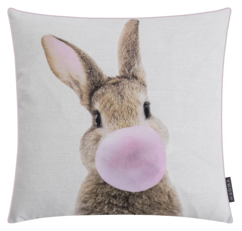 Magma Kissenhülle Hasi 45x45cm Bubble Gum
