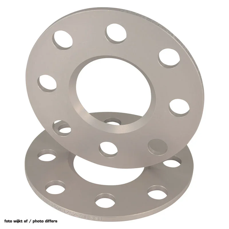 H&R, DR-System Spürverbreiterungsatz 10mm pro Achse - Lochkreis 4x98 - Mittenzentrierung 58,0mm - System M12x1,25 - passend für Alfa Romeo/Fiat/Ford/Lancia, Aluminium, Silber